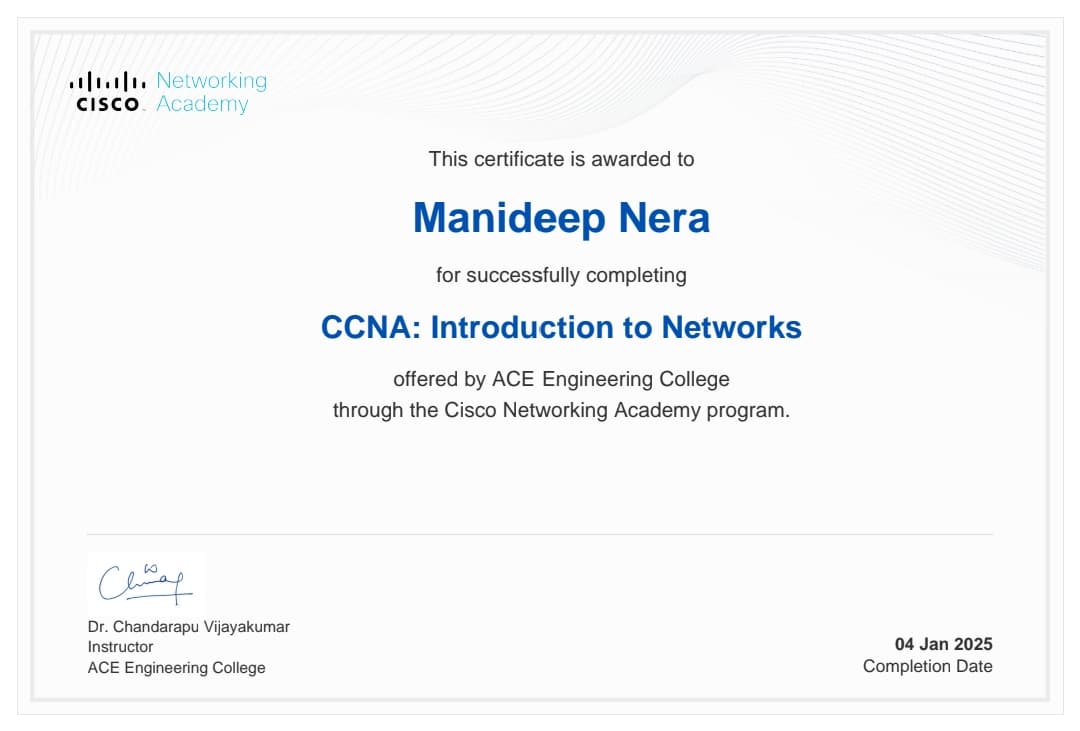 CCNA: Introduction to Networks